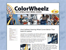 Tablet Screenshot of colorwheelz.com